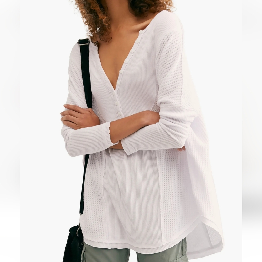 Free People Leo Henley Tee